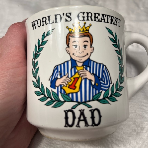 Vintage “ world’s greatest dad” coffee mug - Picture 4 of 5